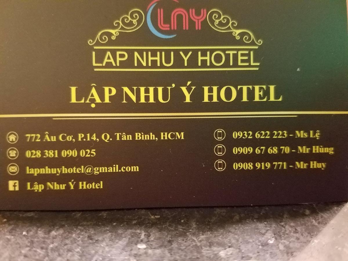 Lap Nhu Y Hotel Ho-Chi-Minh-Stadt Exterior foto